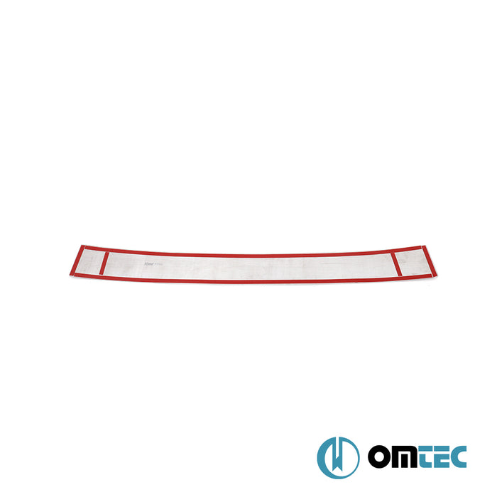 Karbon Folyolu Arka Tampon Eşiği Paslanmaz Çelik (Desen 2) - Volkswagen Id.Buzz - MVN I - (2022 - )