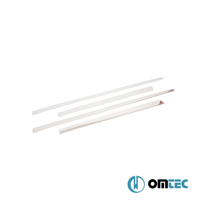 Yan Kapı Çıtası 4 Prç. Paslanmaz Çelik (Parlak) - Volkswagen Tiguan - SD III - (2024 - )