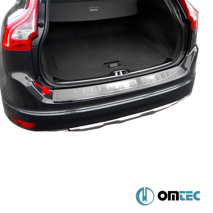 Arka Tampon Eşiği Paslanmaz Çelik (Parlak) - Volvo Xc60 - SUV I FL - (2013 - 2017)