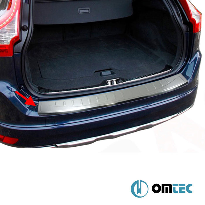 Arka Tampon Eşiği Paslanmaz Çelik (Taşlı) - Volvo Xc60 - SUV I FL - (2013 - 2017)