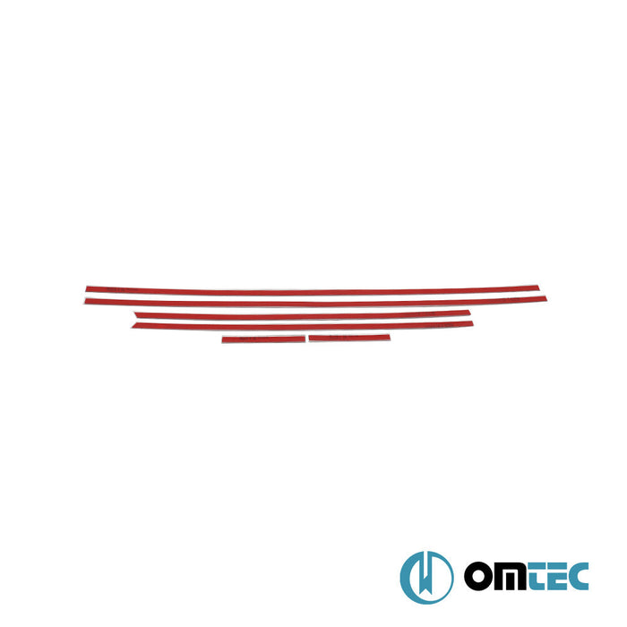 Yan Kapı Çıtası 6 Prç. Paslanmaz Çelik (Parlak) - Volvo V90 - SW I - (2017 - )