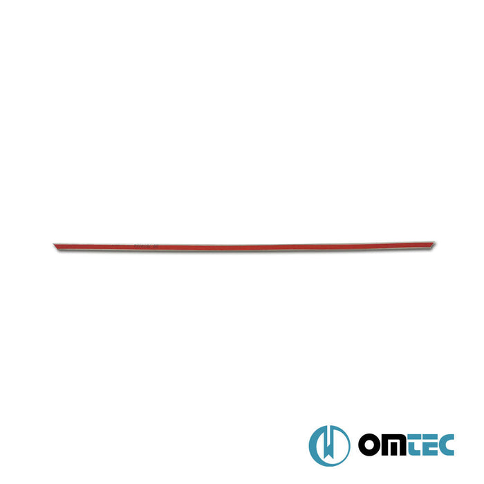 Bagaj Çıtası (Plaka Üstü) Paslanmaz Çelik (Parlak) - Volvo S40 - SD II - (2004 - 2012)