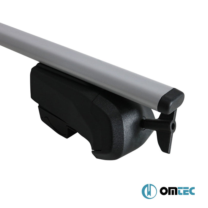 Ara Atkı (Solidbar - Beta V2 LITE) Gri 2 Prç. Çelik - Kia Sorento - SUV XM - (2009 - 2014)