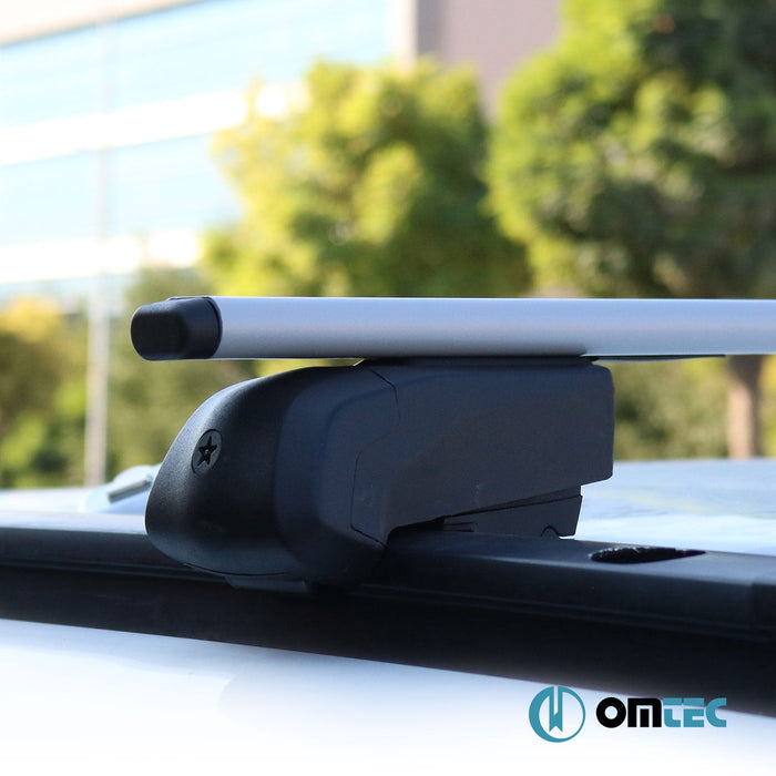 Ara Atkı (Solidbar - Beta V2 LITE) Gri 2 Prç. Çelik - Kia Sportage - SUV QL - (2015 - 2021)