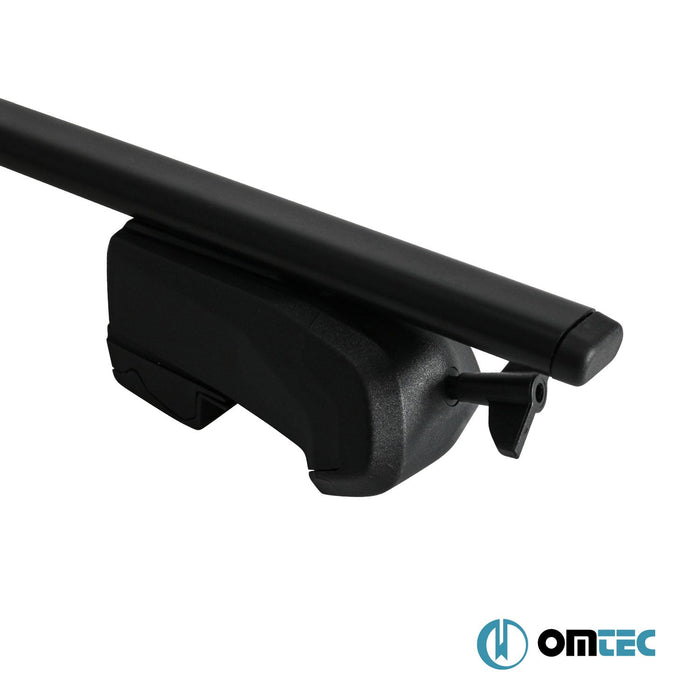 Ara Atkı (Solidbar - Beta V2 LITE) Siyah 2 Prç. Çelik(R - Design/Inscription) - Volvo Xc90 - SUV II - (2015 - )