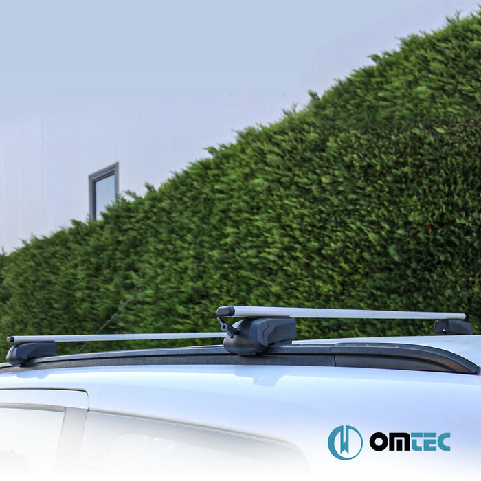 Ara Atkı (Solidbar - Beta V2 LITE) Gri 2 Prç. Çelik (Sunroofsuz Model) - Kia Ceed - SW JD - (2012 - 2018)