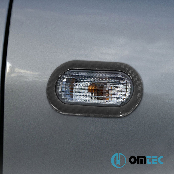 Sinyal Çerçevesi 2 Prç. (Karbon) - Seat Mii - HB 5D KF - (2011 - )