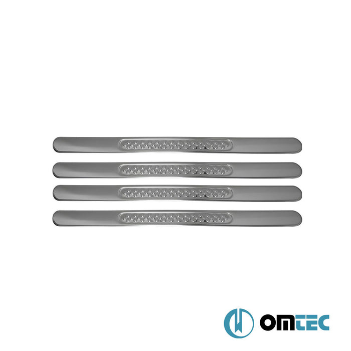 Pointsill Kapı Eşiği 4 Prç. Paslanmaz Çelik (Parlak) - Opel Mokka E - SUV I - (2020 - )