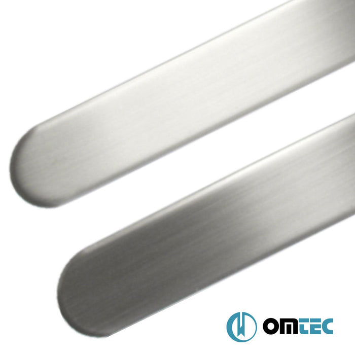 Edition Kapı Eşiği 2 Prç. Paslanmaz Çelik (Parlak) - Renault Clio - SW BH - (2012 - 2018)