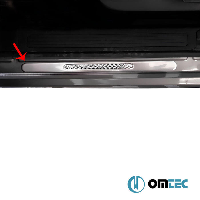 Pointsill Kapı Eşiği 2 Prç. Paslanmaz Çelik (Parlak) - Dodge Nitro - SUV KA - (2007 - 2012)