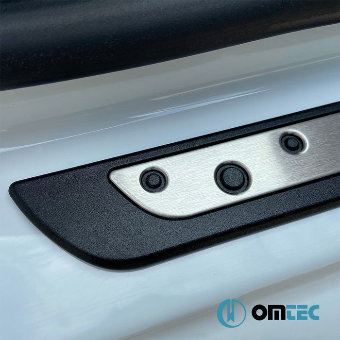 Dotsill Kapı Eşiği 2 Prç. Paslanmaz Çelik+Abs - Fiat Bravo - HB 5D 198 - (2008 - 2015)