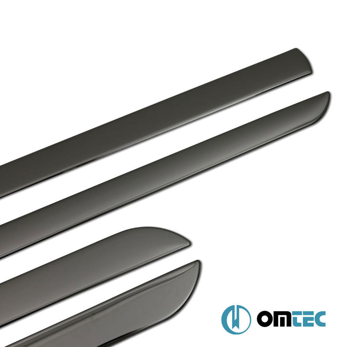 Yan Kapı Çıtası 4 Prç. Paslanmaz Çelik (Siyah) - Chevrolet Captiva - SUV C100 - (2006 - 2019)