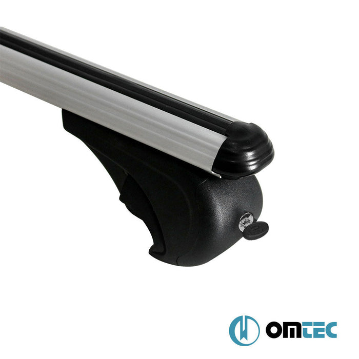 Ara Atkı (Boldbar - Alpha V1) Gri 2 Prç. Alu. - Mitsubishi Pajero - SUV 5D V80 - - (2006 - 2021)