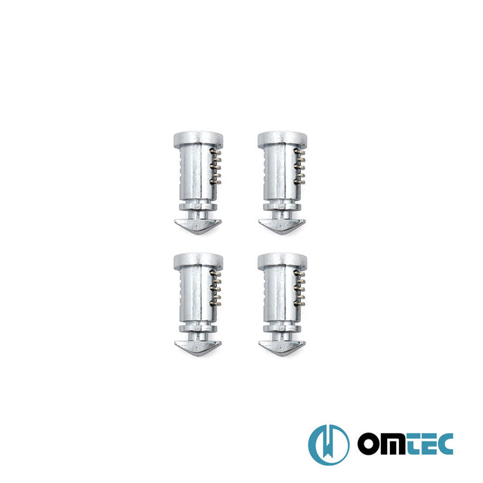 Ara Atkı Metal Kilit Kiti (4 Metal Kilit + 4 Segman + 2 Anahtar) - Universal