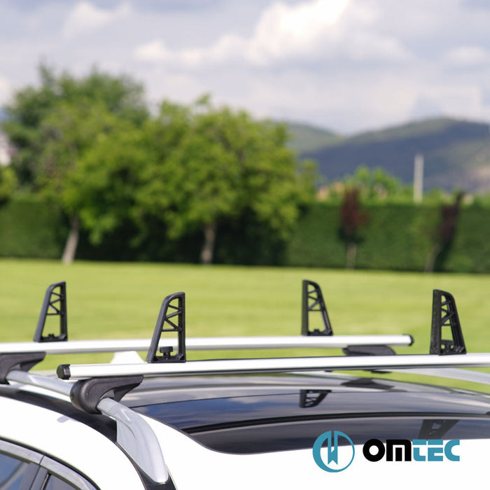 Plastik Yük Sabitleyici 4 Prç. + Bağlantı Halatı 2 Prç. (3m) - Universal