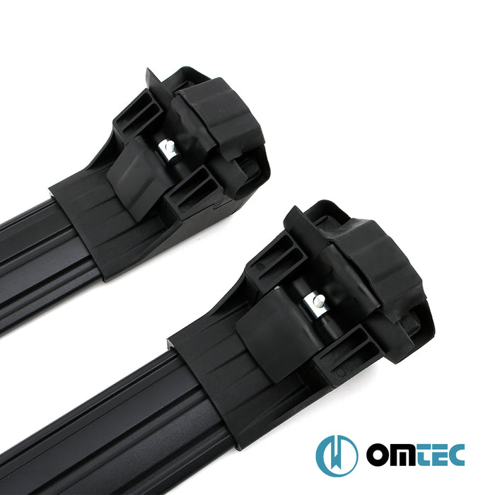 Ara Atkı (Elegance - High V1) Gri 2 Prç. Alu. - Mercedes-benz C-class - SW S204 - (2008 - 2014)