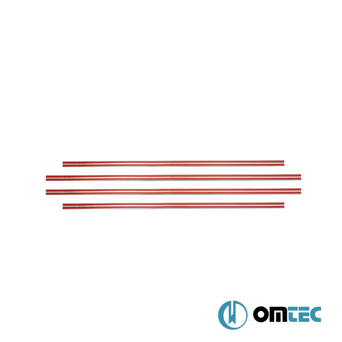 Yan Kapı Çıtası 4 Prç. Paslanmaz Çelik - Chevrolet Silverado - PK K2XX - (2014 - )