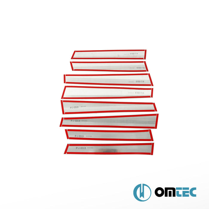 Kapı Direği 8 Prç. P.Çelik (Parlak) - Dacia Duster - SUV HS - (2010 - 2018)