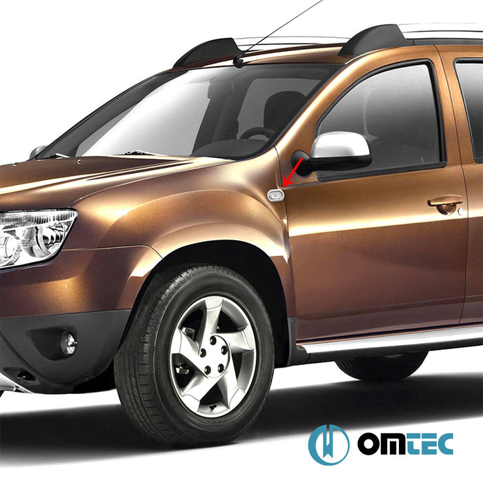 Sinyal Çerçevesi 2 Prç. P.Çelik (Parlak) - Dacia Lodgy - MPV M0 - (2012 - )