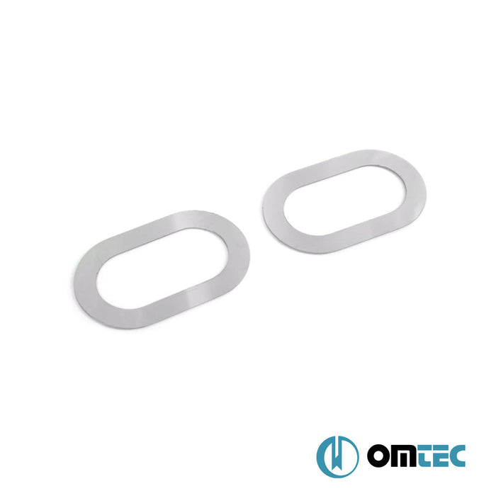 Sinyal Çerçevesi 2 Prç. P.Çelik (Parlak) - Dacia Lodgy - MPV M0 - (2012 - )