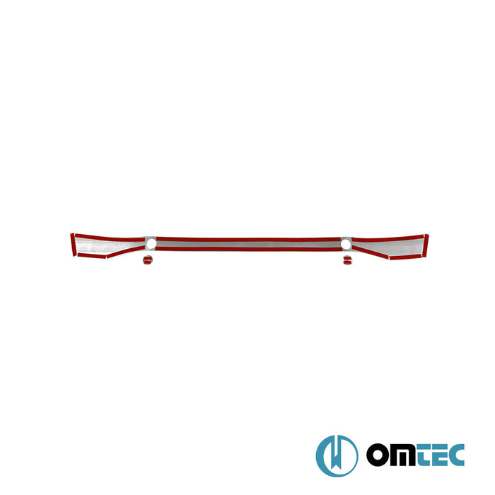 Ön Tampon Difüzör Çıtası 3 Prç. P.Çelik (Parlak) - Ford Ranger - PK T6 FL - I/FL - II - (2015 - 2022)