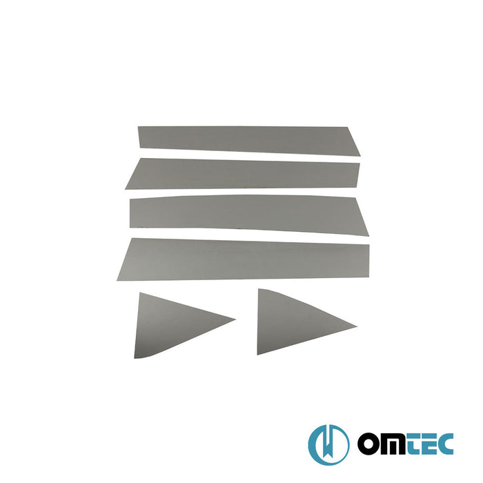 Kapı Direği 6 Prç. P.Çelik (Siyah) - Ford Ecosport - SUV II - (2013 - )