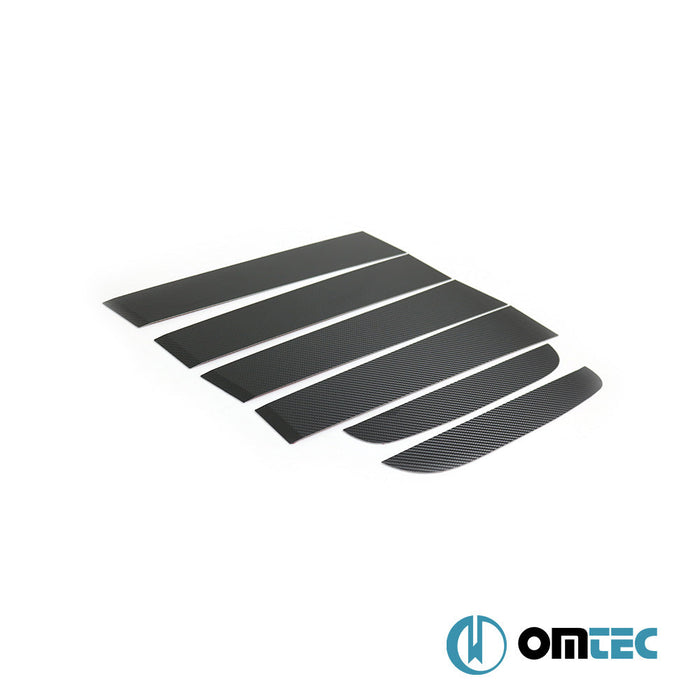 Kapı Direği 6 Prç. P.Çelik (Karbon Folyolu) - Ford Ranger - PK T6 FL - I/FL - II - (2015 - 2022)