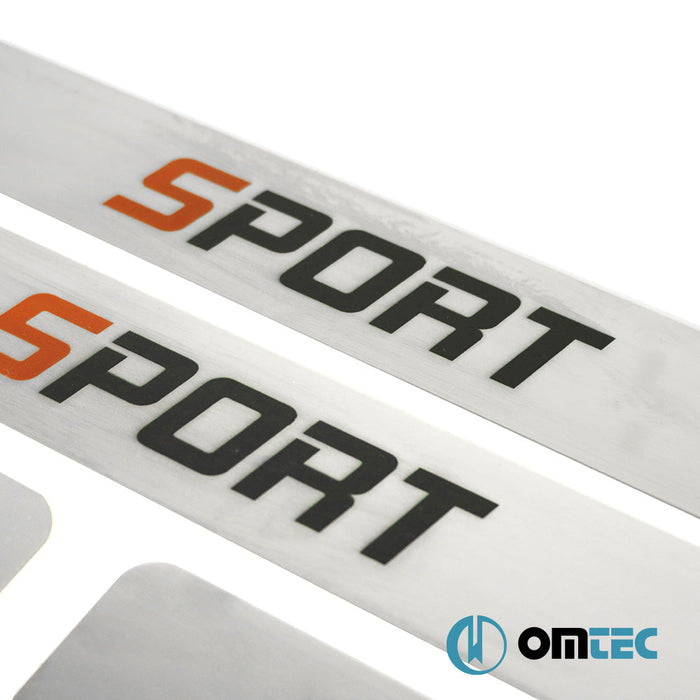 Sport Kapı Eşiği 4 Prç. Paslanmaz Çelik (Parlak) - Ford Kuga - SUV III - (2020 - )