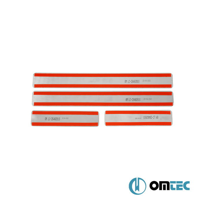 Sport Kapı Eşiği 4 Prç. Paslanmaz Çelik (Parlak) - Ford Kuga - SUV III - (2020 - )