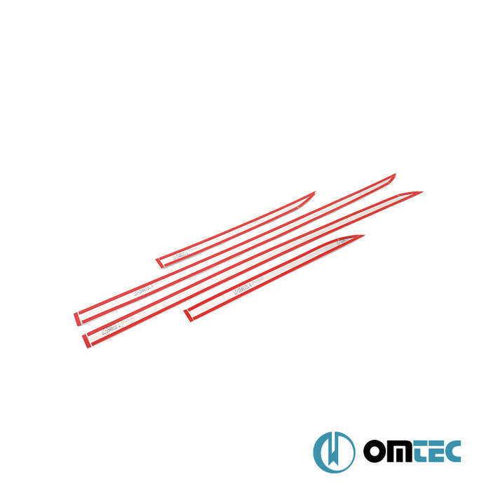 Yan Kapı Çıtası 4 Prç. Paslanmaz Çelik (Parlak) - Ford Kuga - SUV III - (2020 - )