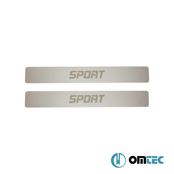 Sport Kapı Eşiği 2 Prç. Paslanmaz Çelik (Parlak) - Ford Puma - SUV I - (2020 - )