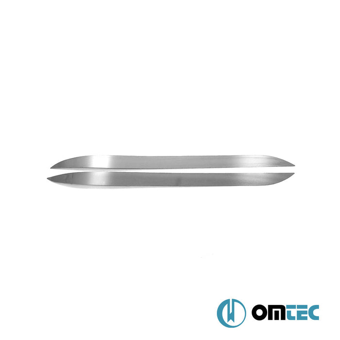 Egzoz Çıtası 2 Prç. Paslanmaz (Parlak) - Hyundai Kona - SUV OS - (2017 - 2023)