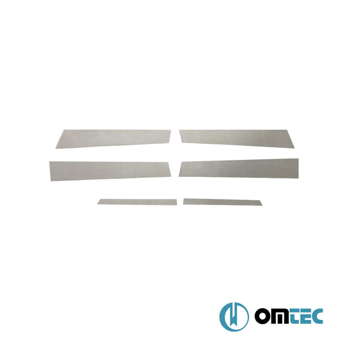 Kapı Direği 6 Prç. P.Çelik (Parlak) - Honda Accord - SD VIII PRE - FL - (2008 - 2011)