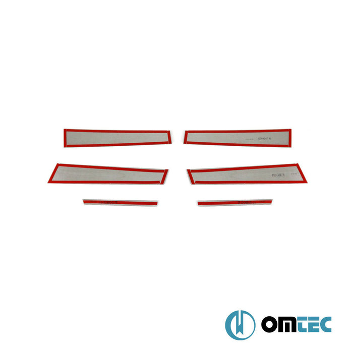 Kapı Direği 6 Prç. P.Çelik (Parlak) - Honda Accord - SD VIII PRE - FL - (2008 - 2011)