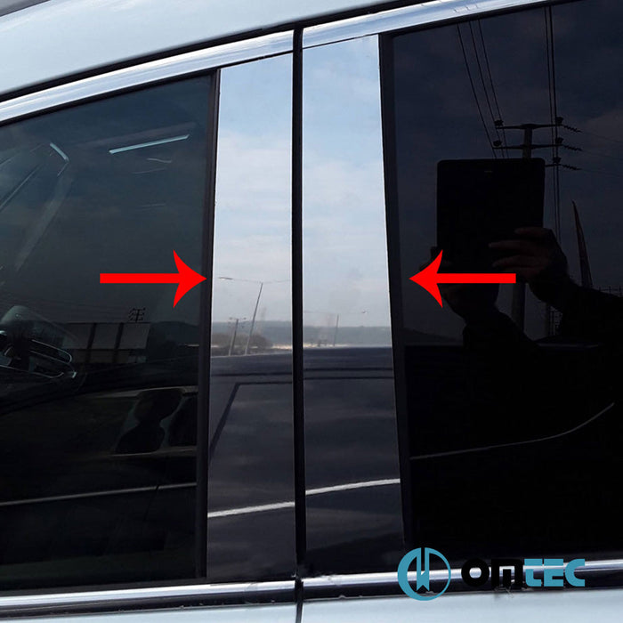 Kapı Direği 6 Prç. P.Çelik (Parlak) - Honda Cr - V - SUV IV - (2011 - 2016)