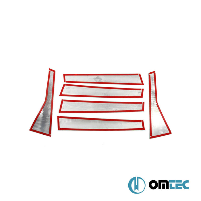 Kapı Direği 6 Prç. P.Çelik (Parlak) - Honda Cr - V - SUV IV - (2011 - 2016)