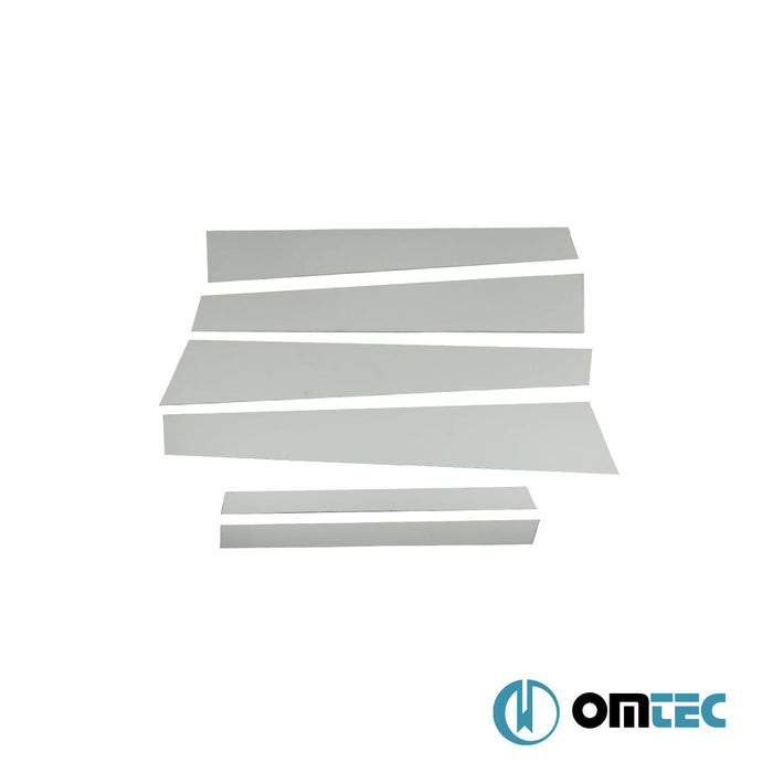 Kapı Direği 6 Prç. P.Çelik (Parlak) - Mercedes - Benz S - Class - SD W221 FL - (2009 - 2013)