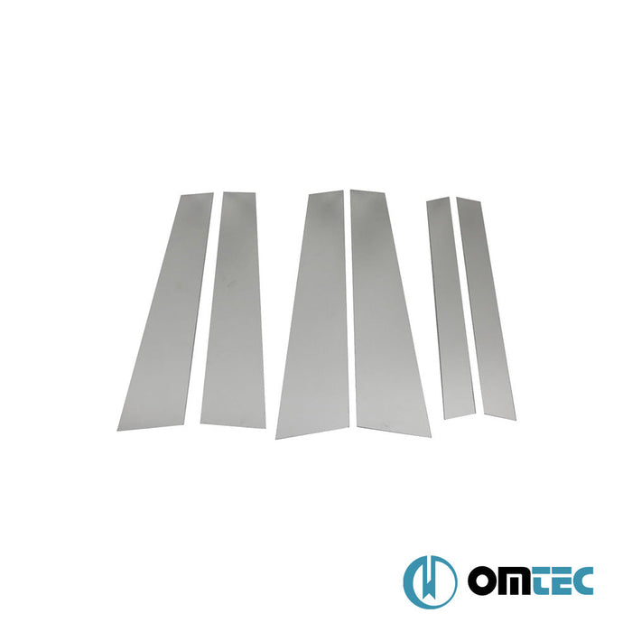 Kapı Direği 6 Prç. P.Çelik (Parlak) - Mercedes - Benz Glk - SUV X204 FL - (2012 - 2015)