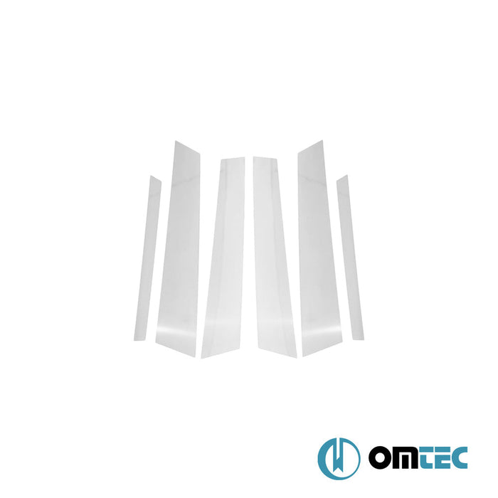 Kapı Direği 6 Prç. P.Çelik (Parlak) - Mercedes - Benz C - Class - SD W205 - (2014 - 2021)