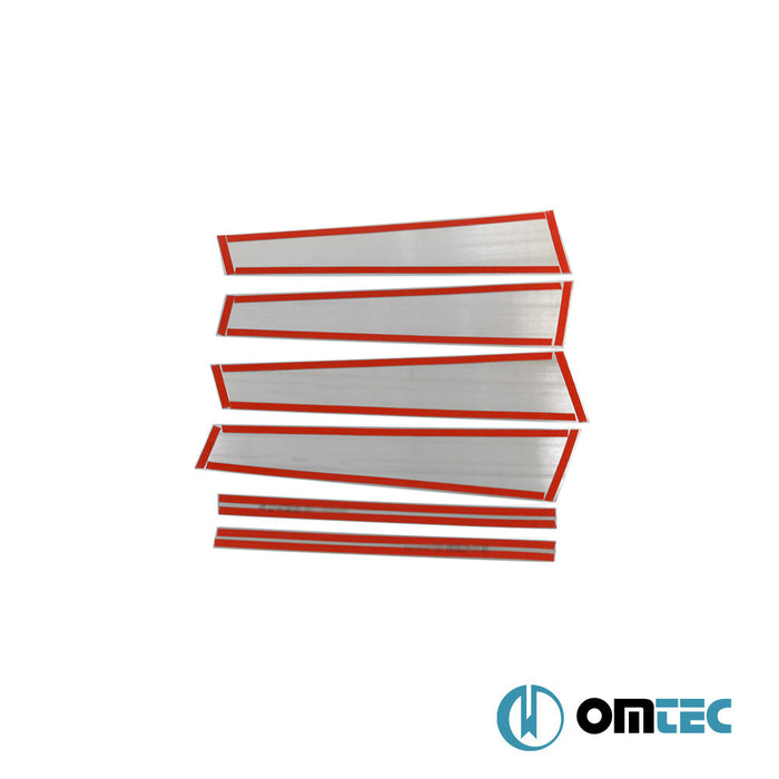 Kapı Direği 6 Prç. P.Çelik (Parlak) - Mercedes - Benz C - Class - SW S205 - (2014 - 2021)