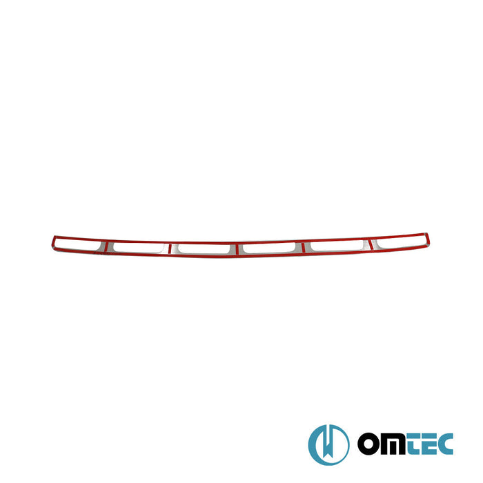 Arka Tampon Eşiği Paslanmaz Çelik (Parlak) - Mercedes - Benz Smart Fortwo - HB 3D W451 - (2007 - 2014)