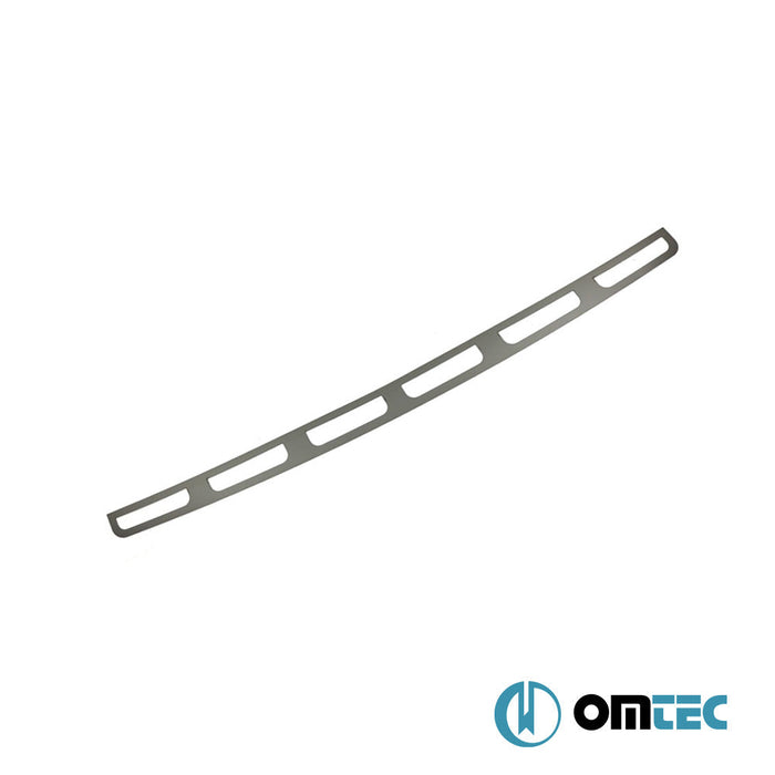 Arka Tampon Eşiği Paslanmaz Çelik (Siyah - Taşlı) - Mercedes - Benz Smart Fortwo - HB 3D W451 - (2007 - 2014)