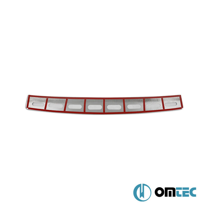 Arka Tampon Eşiği Paslanmaz Çelik (Parlak) - Mercedes - Benz Smart Fortwo - CP C453 - (2014 - )