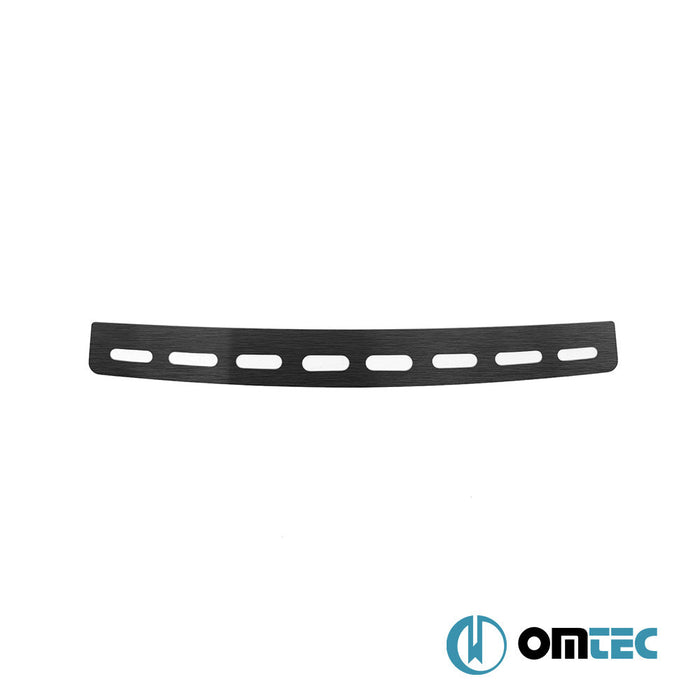 Arka Tampon Eşiği Paslanmaz Çelik (Siyah - Taşlı) - Mercedes - Benz Smart Fortwo - CB A453 - (2014 - )