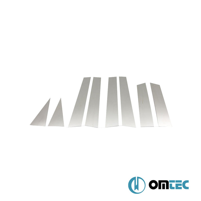 Kapı Direği 8 Prç. P.Çelik (Parlak) - Nissan X - Trail - SUV T32 FL - (2017 - 2021)