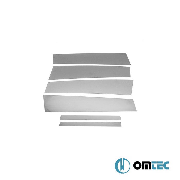 Kapı Direği 6 Prç. P.Çelik (Parlak) - Opel Mokka - SUV J13 - (2012 - 2016)