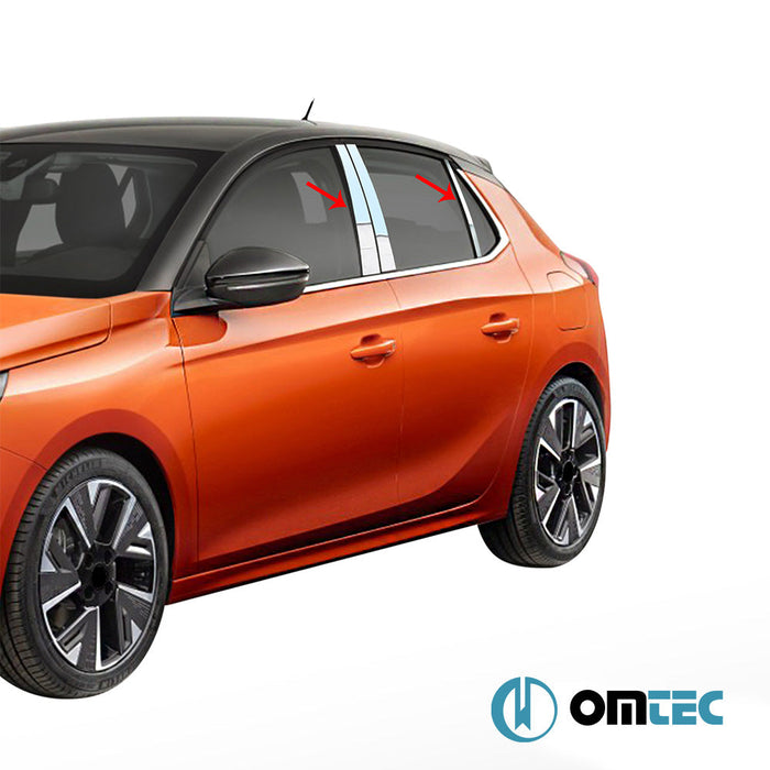 Kapı Direği 6 Prç. P.Çelik (Parlak) - Opel Corsa - HB 5D G2J0 - (2020 - )