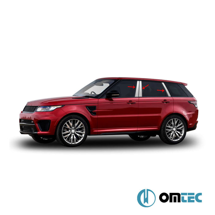 Kapı Direği 6 Prç. P.Çelik (Parlak) - Land Rover Range Rover Sport - SUV L494 - (2013 - )