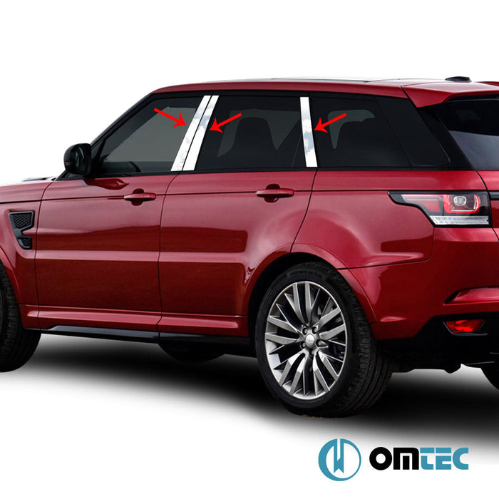 Kapı Direği 6 Prç. P.Çelik (Parlak) - Land Rover Range Rover Sport - SUV L494 - (2013 - )
