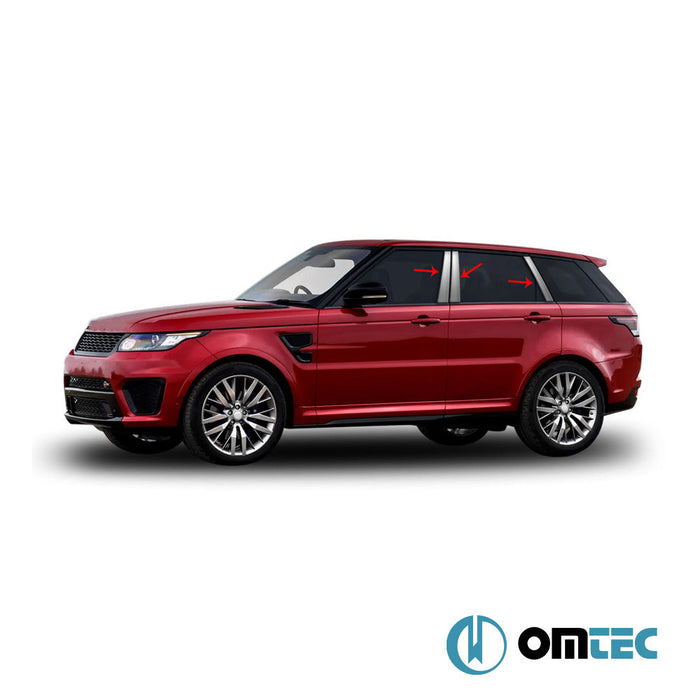 Kapı Direği 6 Prç. P.Çelik (Siyah) - Land Rover Range Rover Sport - SUV L494 - (2013 - )